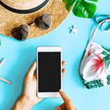 vacances smartphone